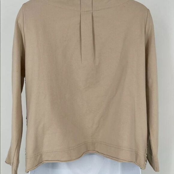✨ Anthropologie Postmark Paillette Beaded Cardigan✨ - Picture 3 of 12